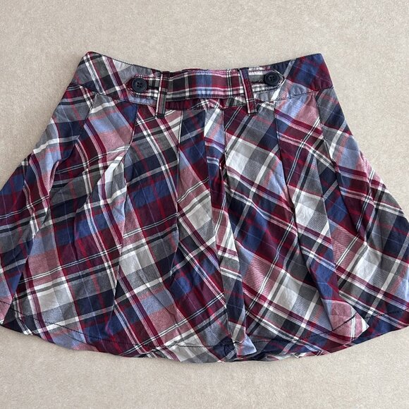 RARE H&M L.O.G.G. Pleated Plaid Skirt ASO Lydia Martin - Picture 2 of 9